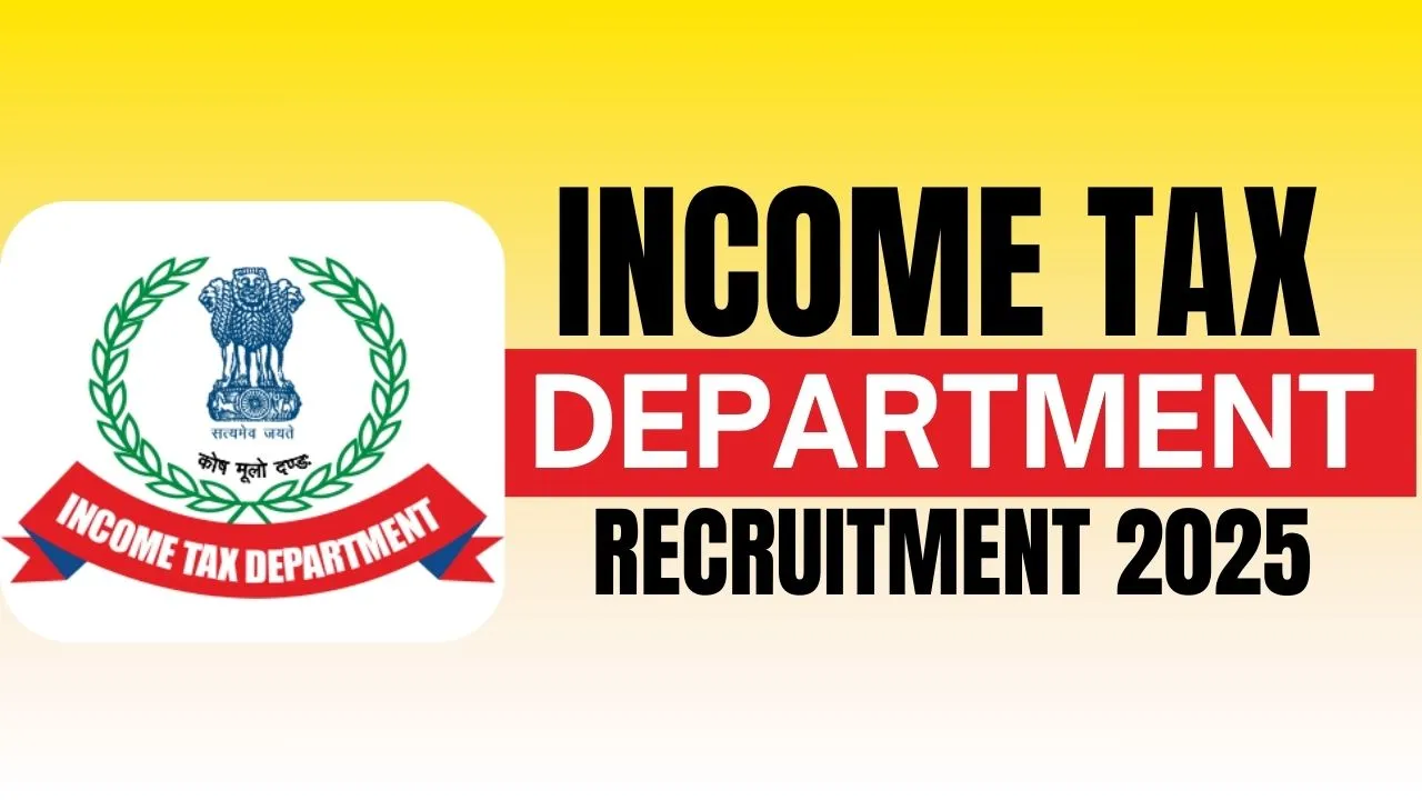 Income Tax Recruitment 2025